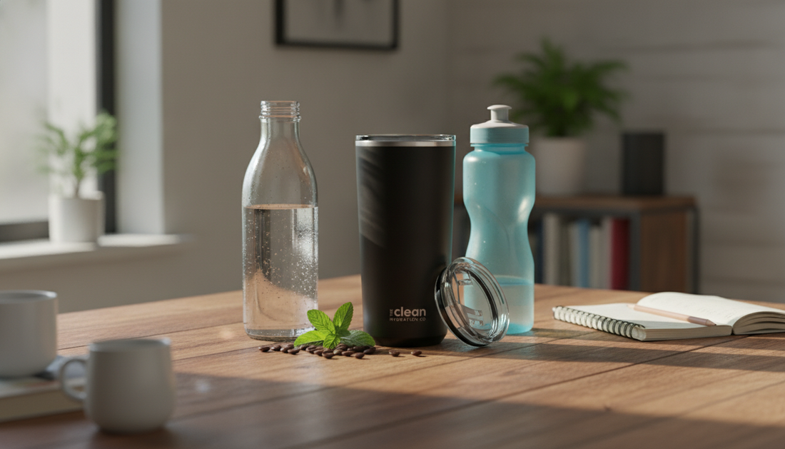 Glass, Stainless Steel, or Plastic: Which Water Bottle Material Is Actually Better for You?