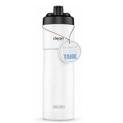 The Clean Hydration Co Insulated Bike Water Bottle 20 oz – BPA-Free Sports Bottle
