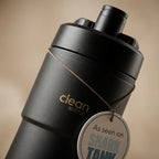 The Clean Hydration Co Insulated Bike Water Bottle 20 oz | Easy Clean Nozzle, Easy Squeeze Sports Bottle | BPA Free Cycling Bottle for Road & Mountain Biking, Gym & Travel