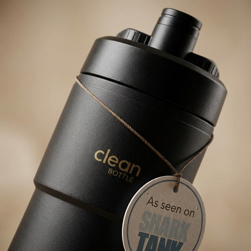The Clean Hydration Co Insulated Bike Water Bottle 20 oz – BPA-Free Sports Bottle