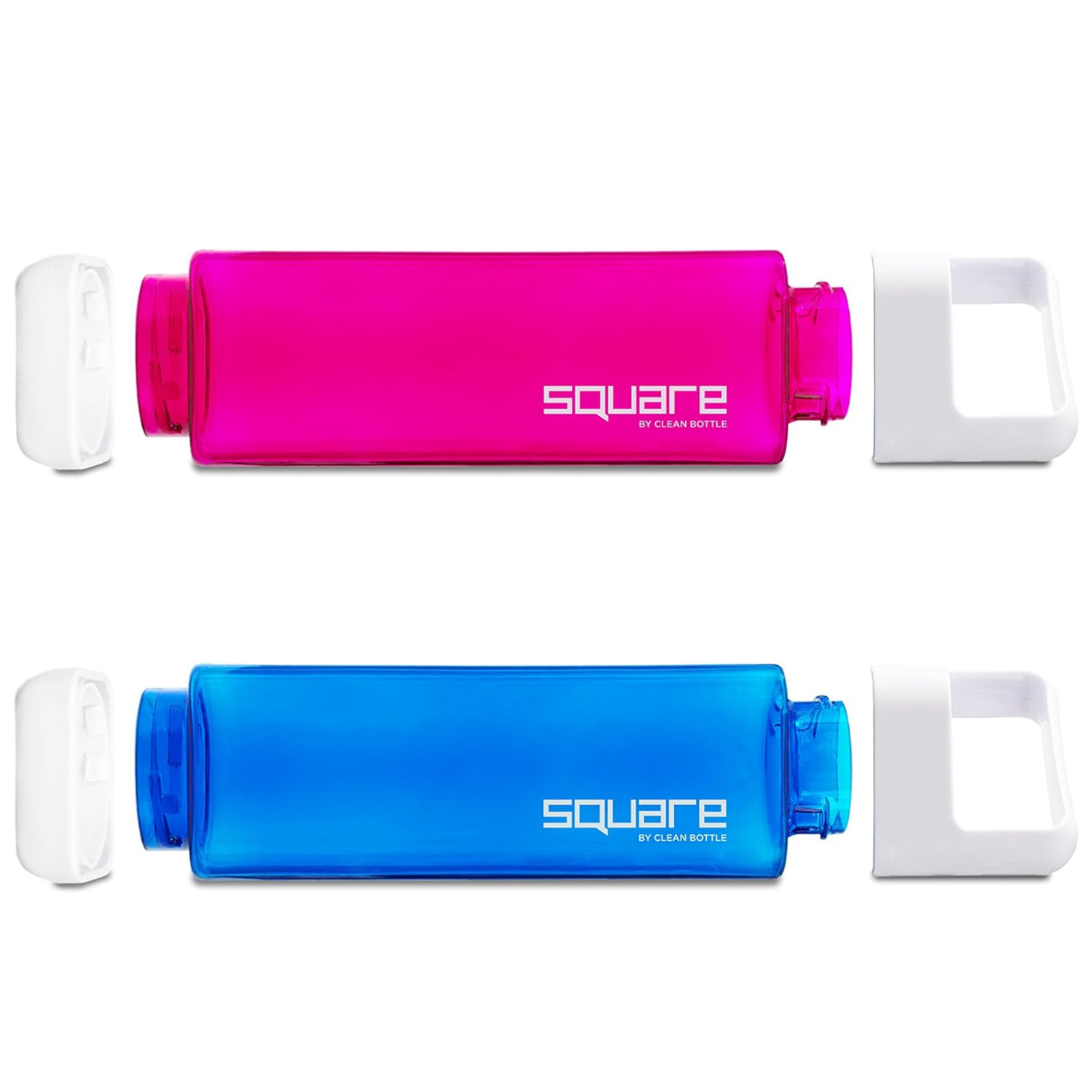 The Square Bottle – Leak-Proof, Easy-Clean Hydration with Patented Design