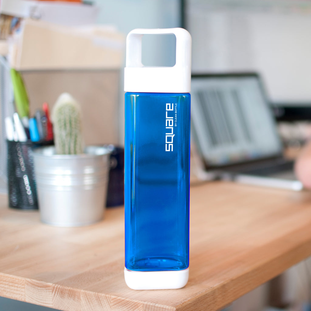 Clean Hydration Company Infuser Square Water Bottle from Abode NY– Abode  New York