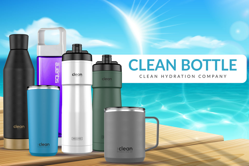 Insulated Water Bottle  Reusable Water Bottle – The Clean Hydration Company