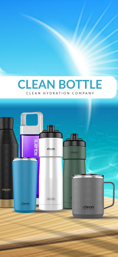 Insulated Water Bottle  Reusable Water Bottle – The Clean