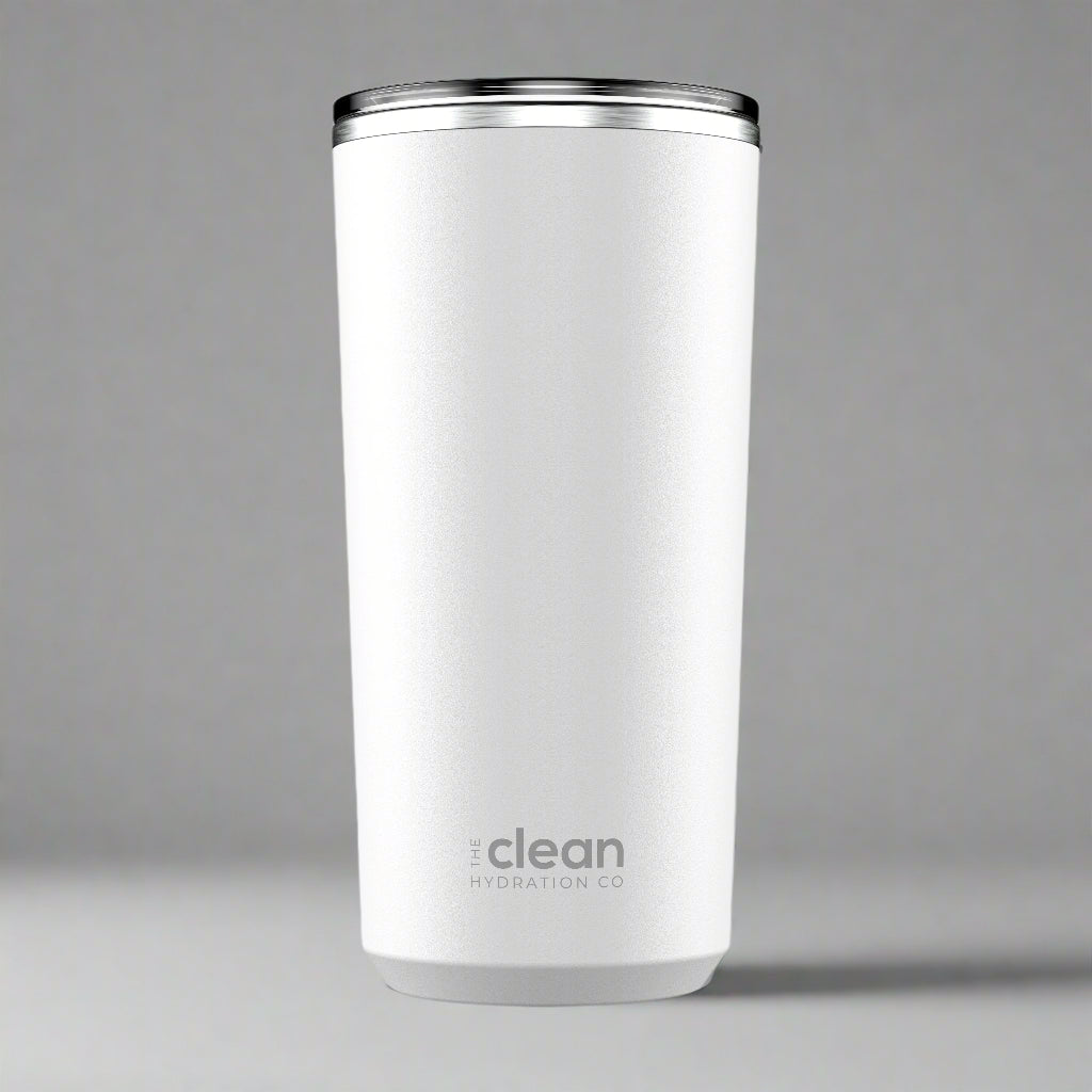20oz White tumbler