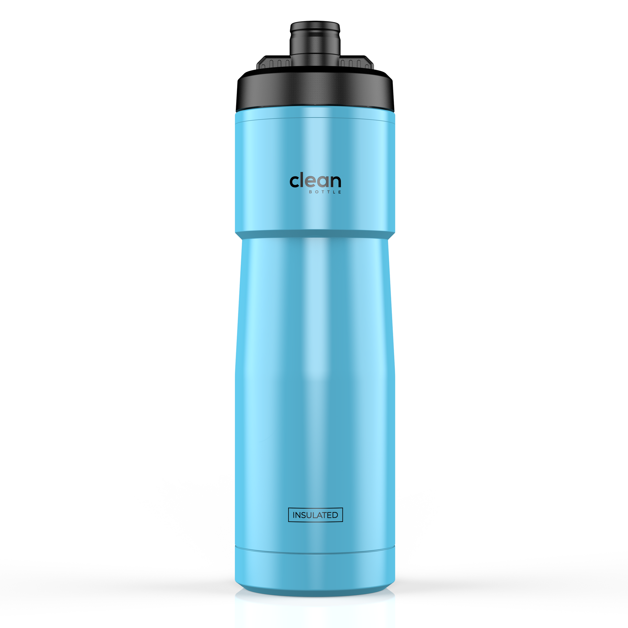 23 oz Sports Water Bottle – Aqua Blue