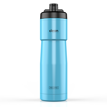 23 oz Sports Water Bottle – Aqua Blue