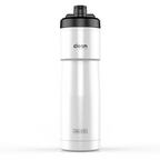 23oz White Sports Water Bottle